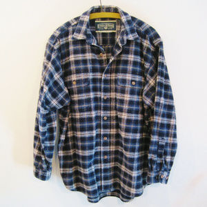 Field and Stream Plaid Heavyweight Flannel Shirt